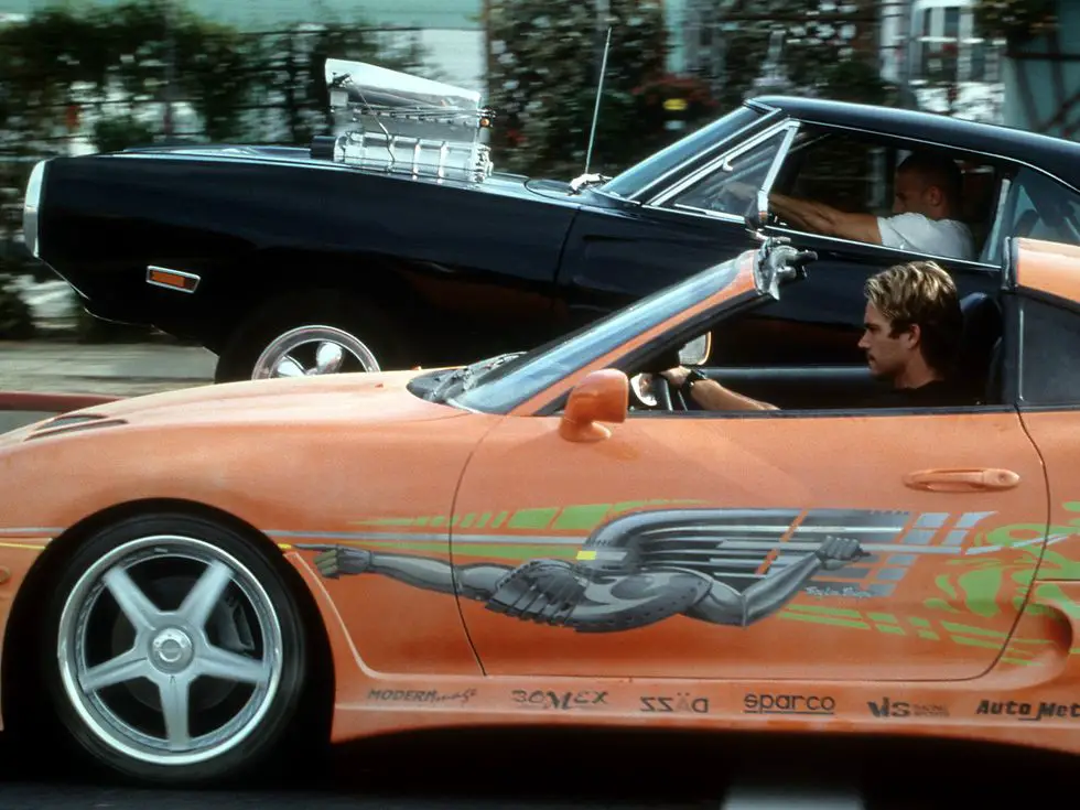 Vin Diesel And Paul Walker In 'The Fast And The Furious'