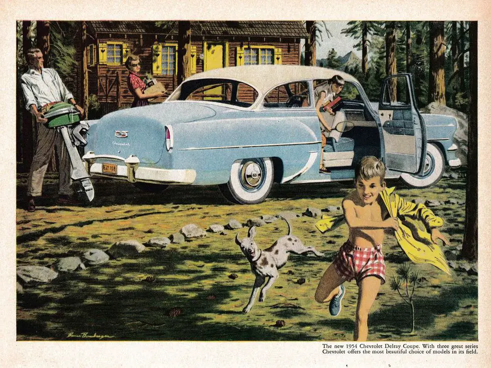1954 Chevrolet Delray Ad