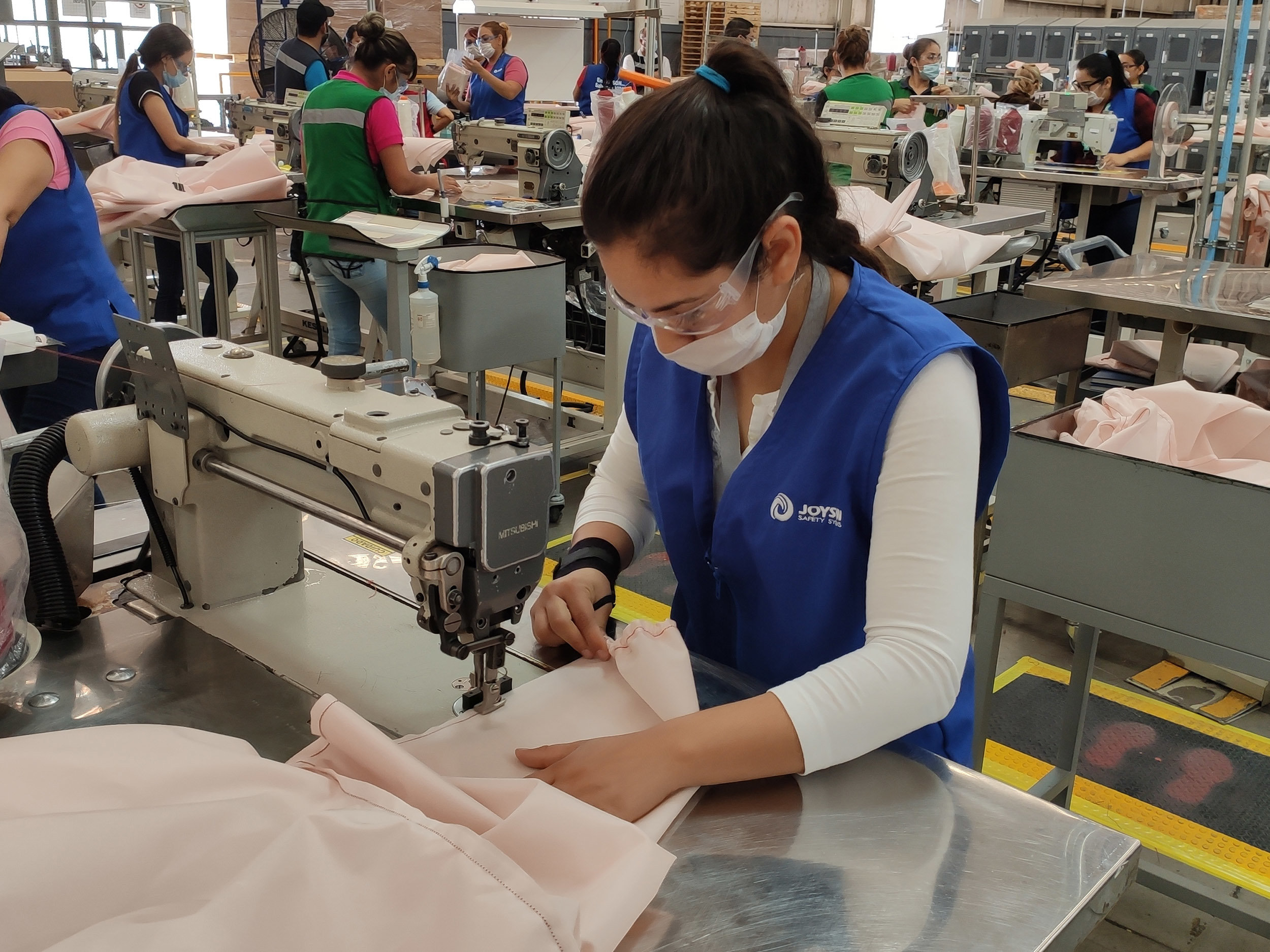 Ford Airbag gown production