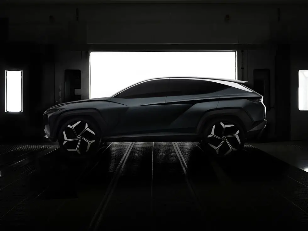 Hyundai Vision T concept car suv