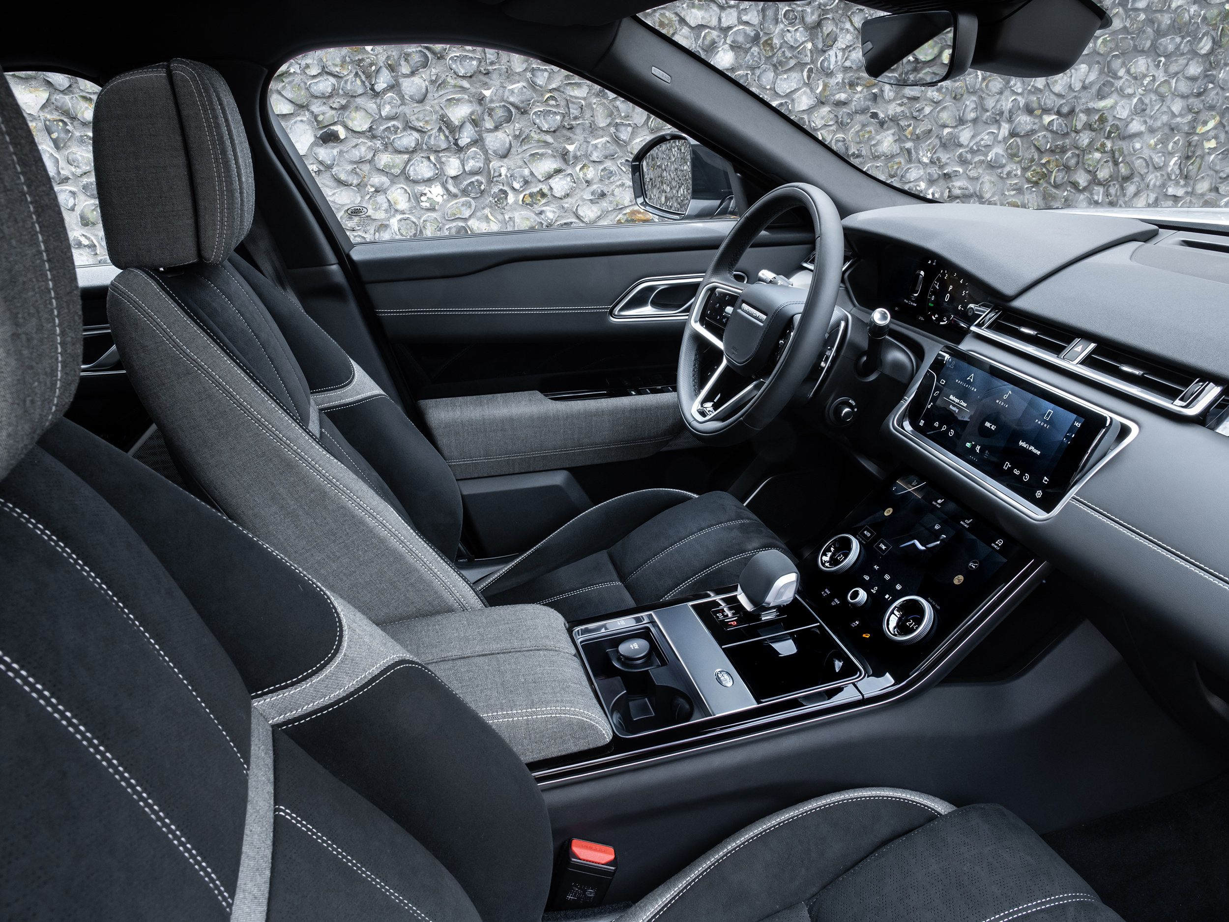 Jaguar Land Rover Econyl interior