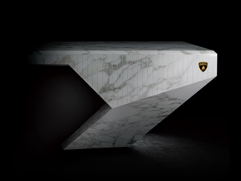 Lamborghini Lounge in NYC