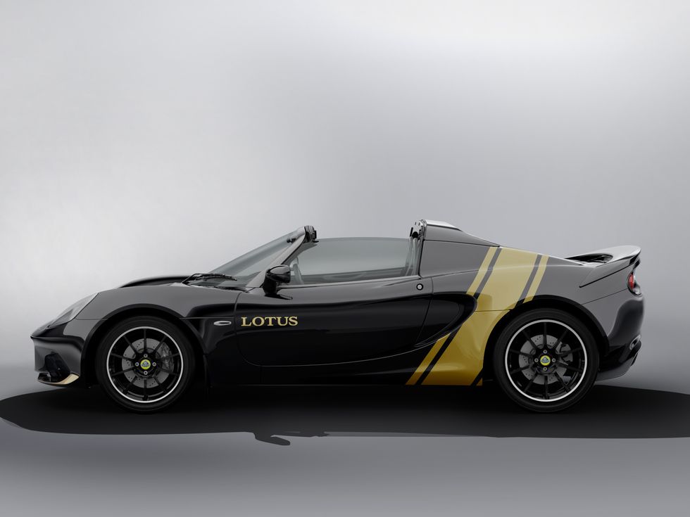 ​Lotus Elise Classic Heritage Edition: Black and Gold