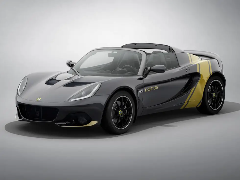 ​Lotus Elise Classic Heritage Edition: Black and Gold