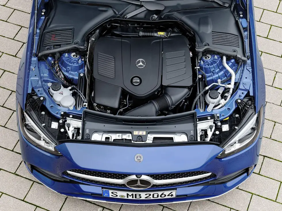 2022 Mercedes-Benz C-Class Sedan & Wagon: Exterior Details engine