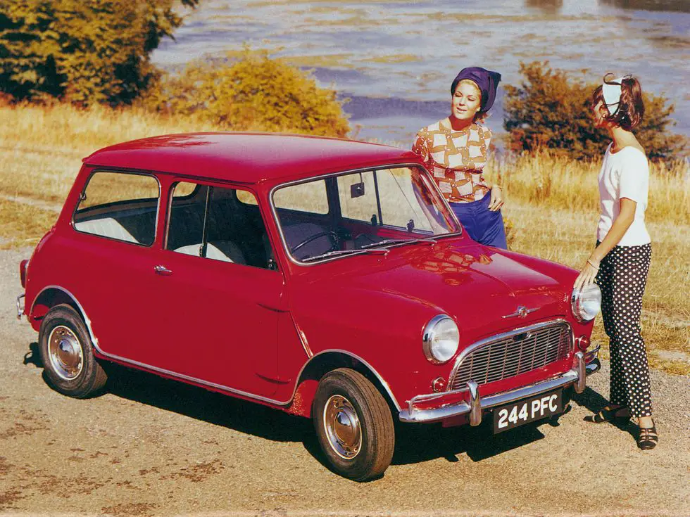 vintage Mini Cooper