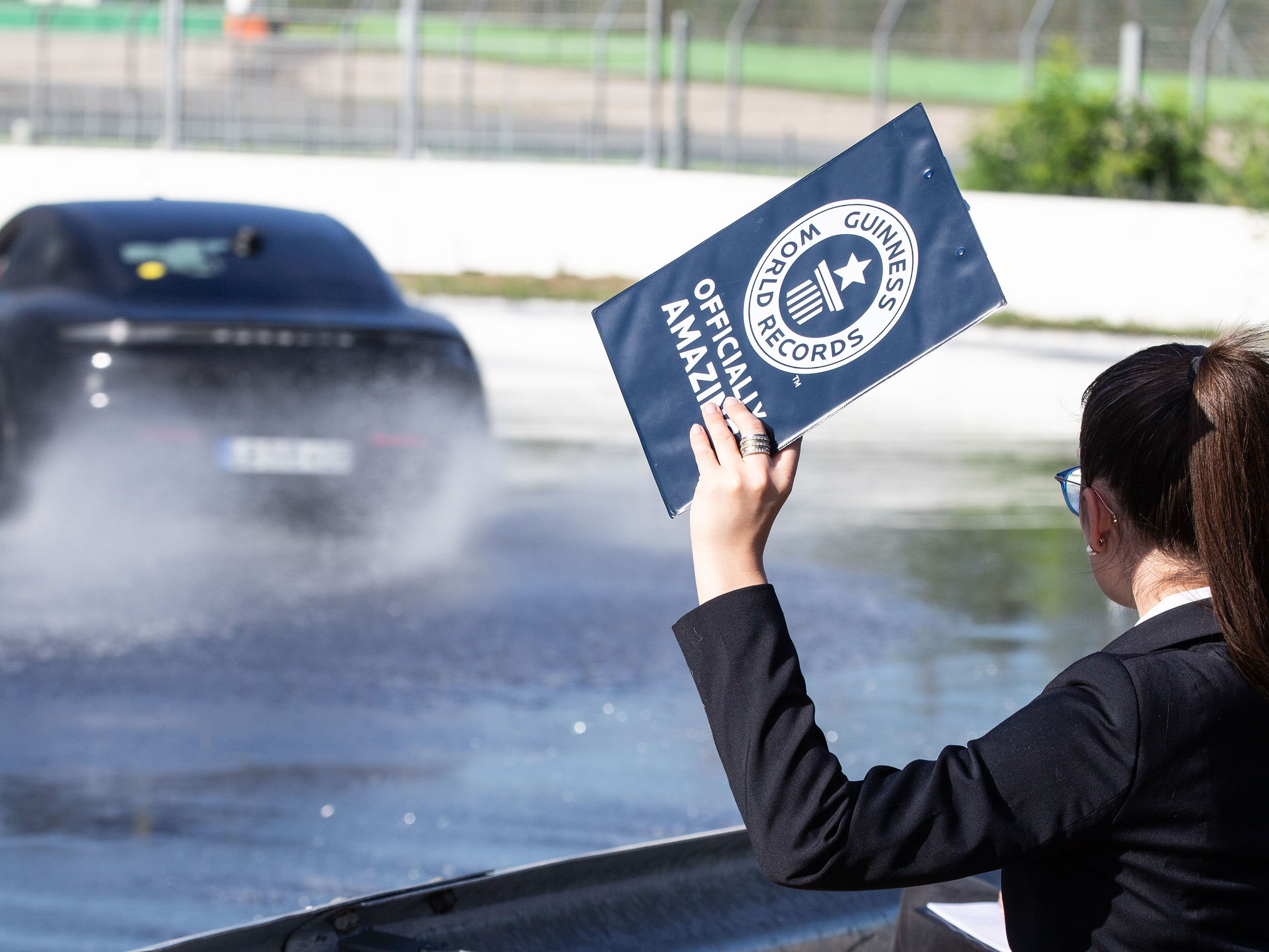 Porsche Taycan Guinness Book of World Records
