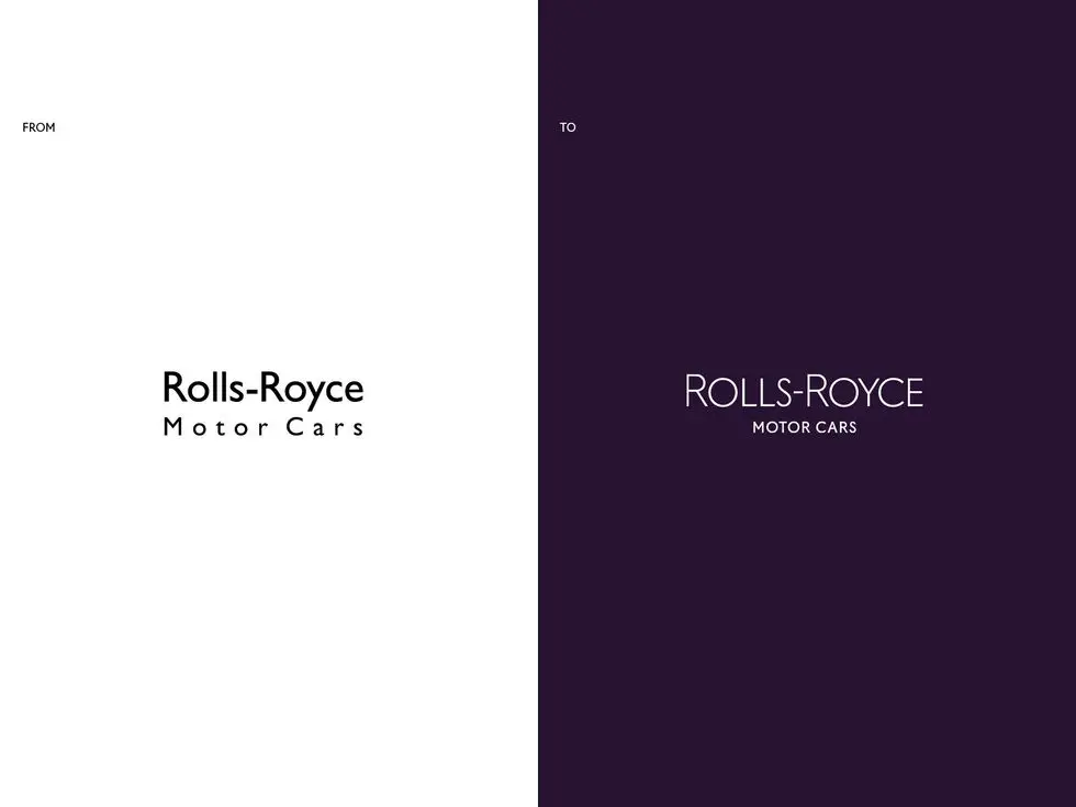 Rolls-Royce Typography