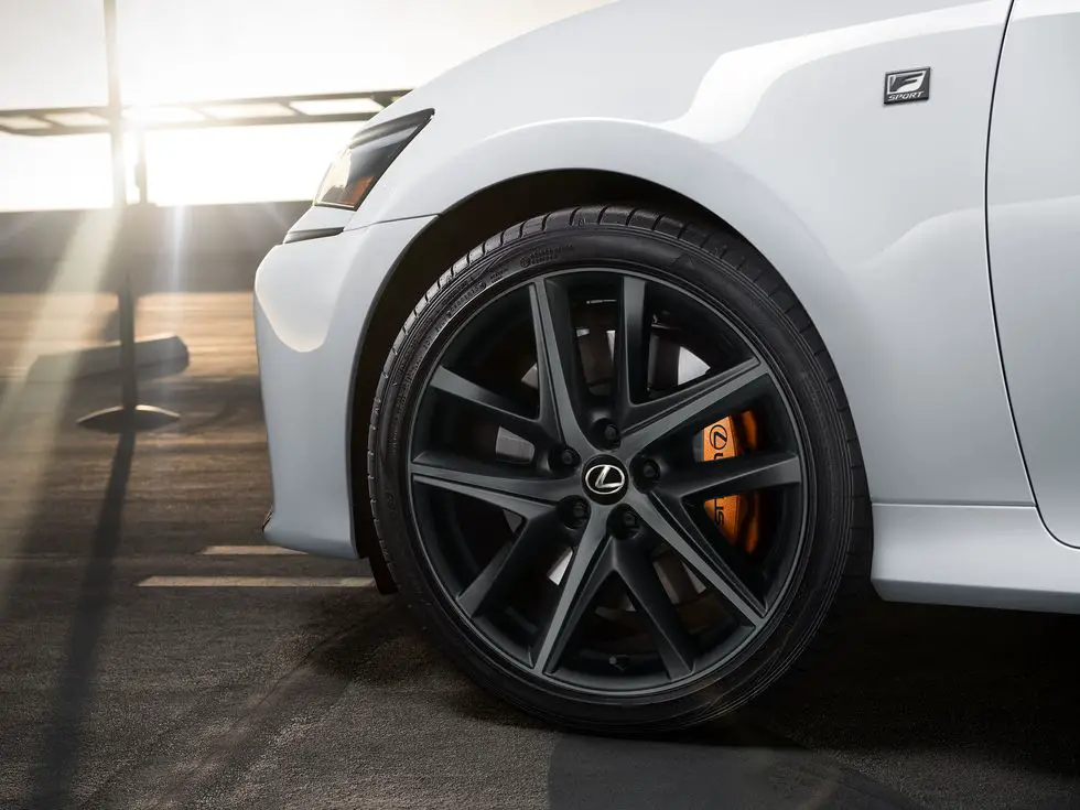 2020 Lexus GS 350 F Sport Black Line Special Edition wheels exterior black