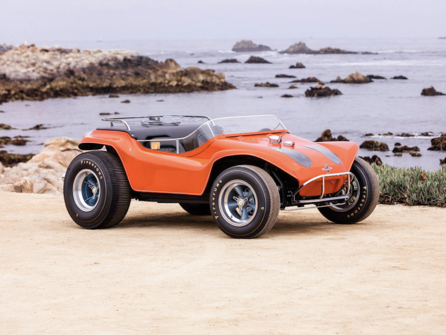 This dune buggy was driven by Steve McQueen in the cinematic classic "The Thomas Crown Affair".