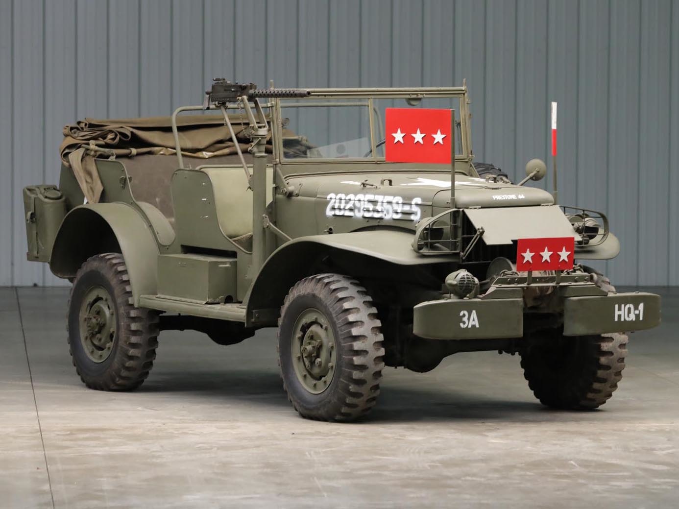 A Jeep used by General Patton was auctioned off on June 13.