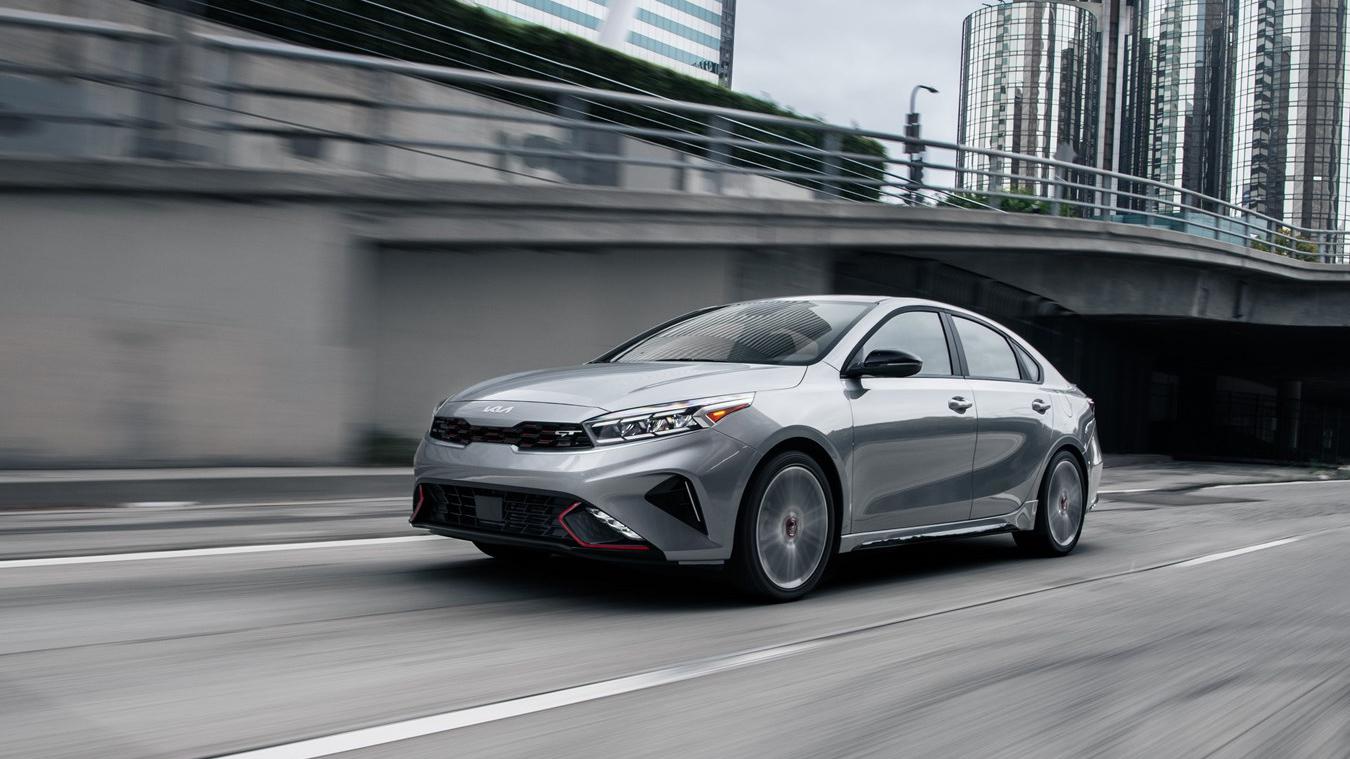 Kia revised the Forte's styling for 2022.
