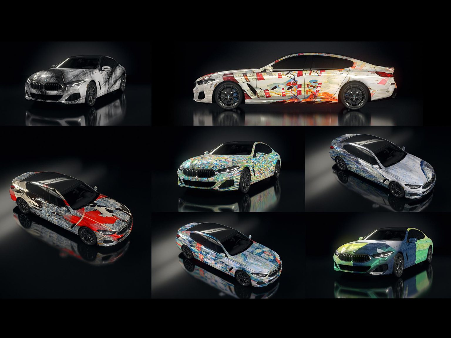 BMW's newest works are equal parts art and car.