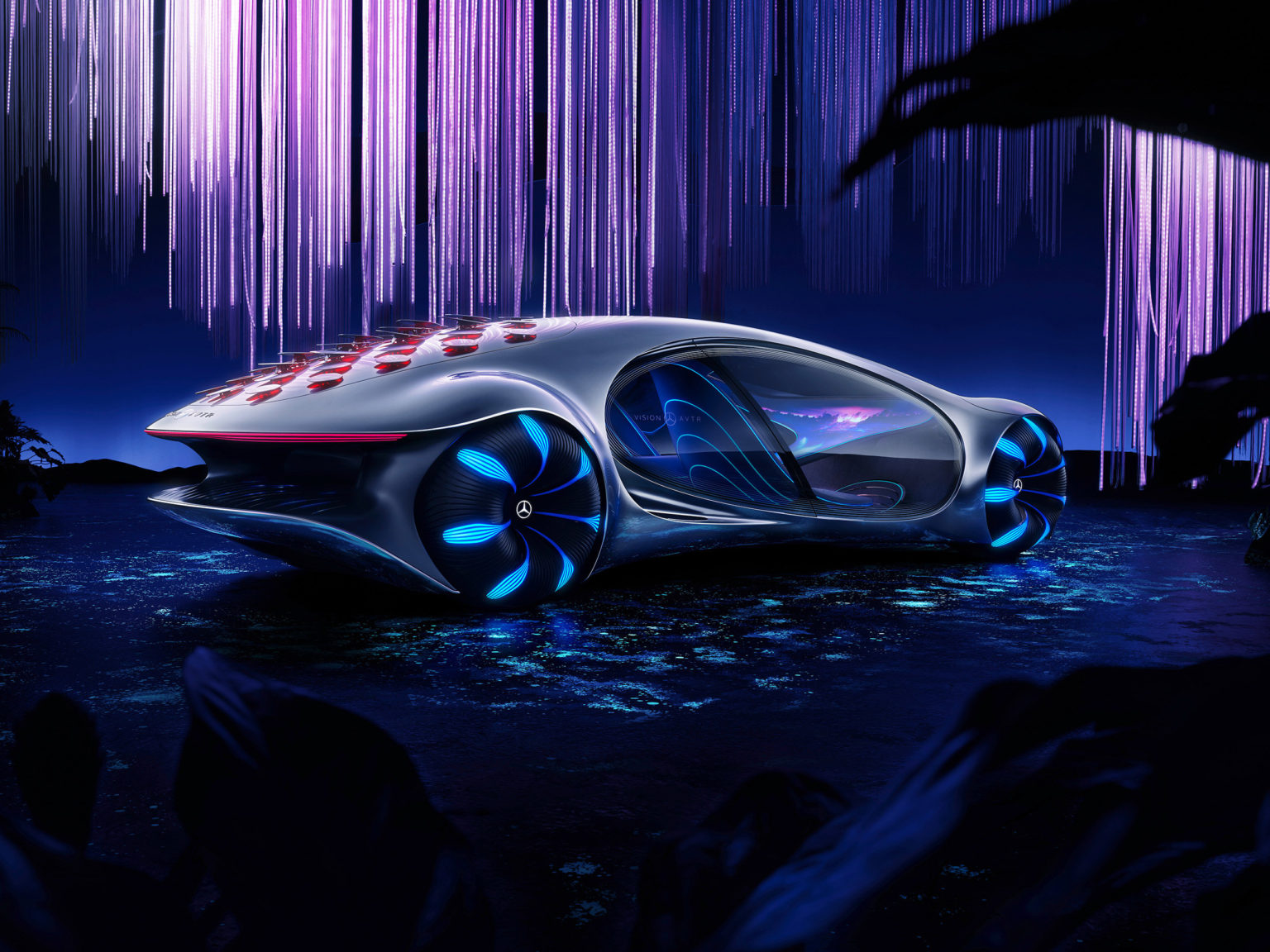 Mercedes has created a new concept car that is otherworldly.