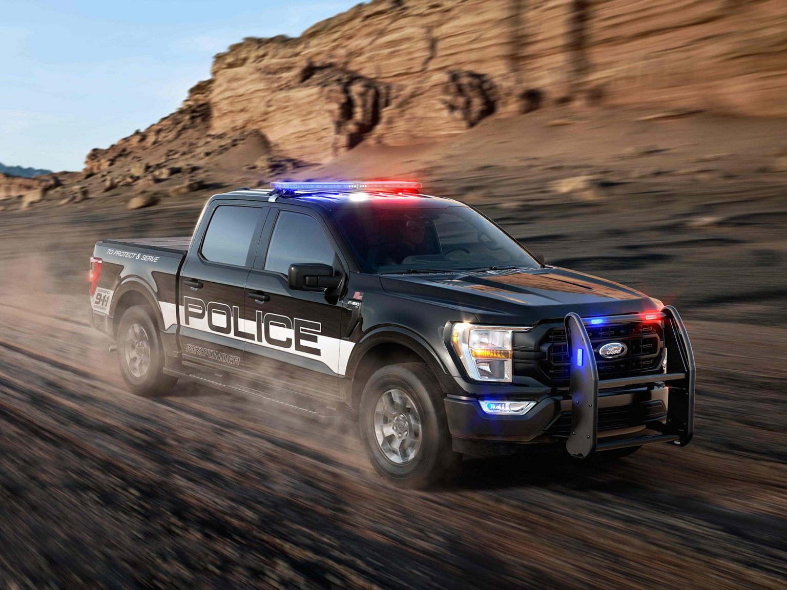The new full-size Ford truck Forhas yielded a fresh take on the pursuit-rated version of the F-150.
