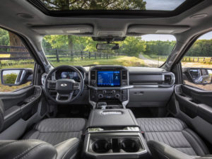 The redesigned Ford F-150 features a host of amenities.