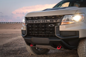 Chevrolet has debuted a new face and rear for the 2021 Chevrolet Colorado.