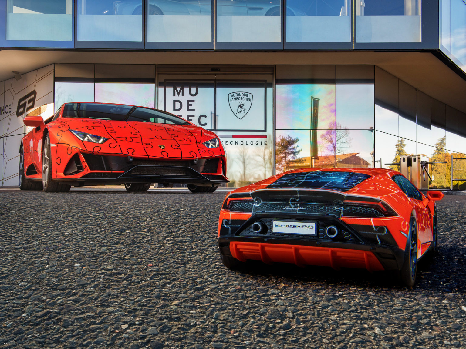 Famed puzzle maker Ravesburger has created a new Lamborghini-themed 3D puzzle.