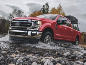 The Ford F-Series Super Duty is a potent pickup.