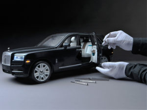 Rolls-Royce is custom-building 1:8 scale replicas of its SUV.