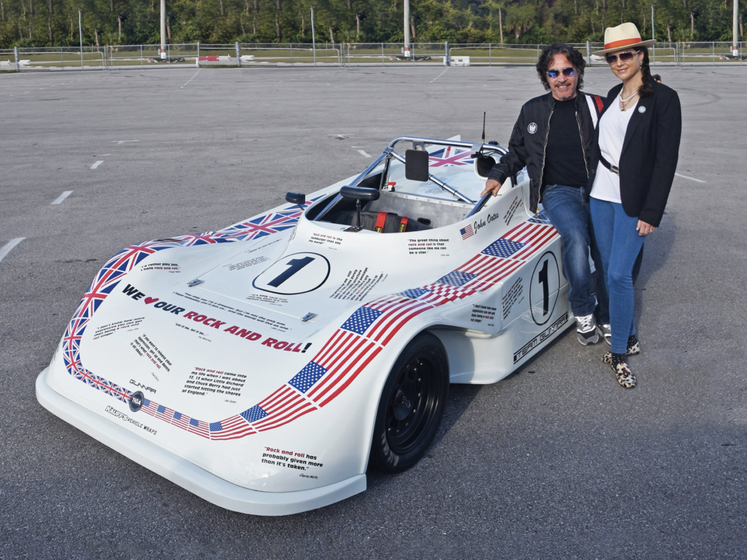 To celebrate the 25th anniversary of the Amelia Island Concours d'Elegance, rocker John Oates donated the proceeds from the sale of his 1984 Tiga SC84 to the Amelia Island Concours d'Elegance Foundation.