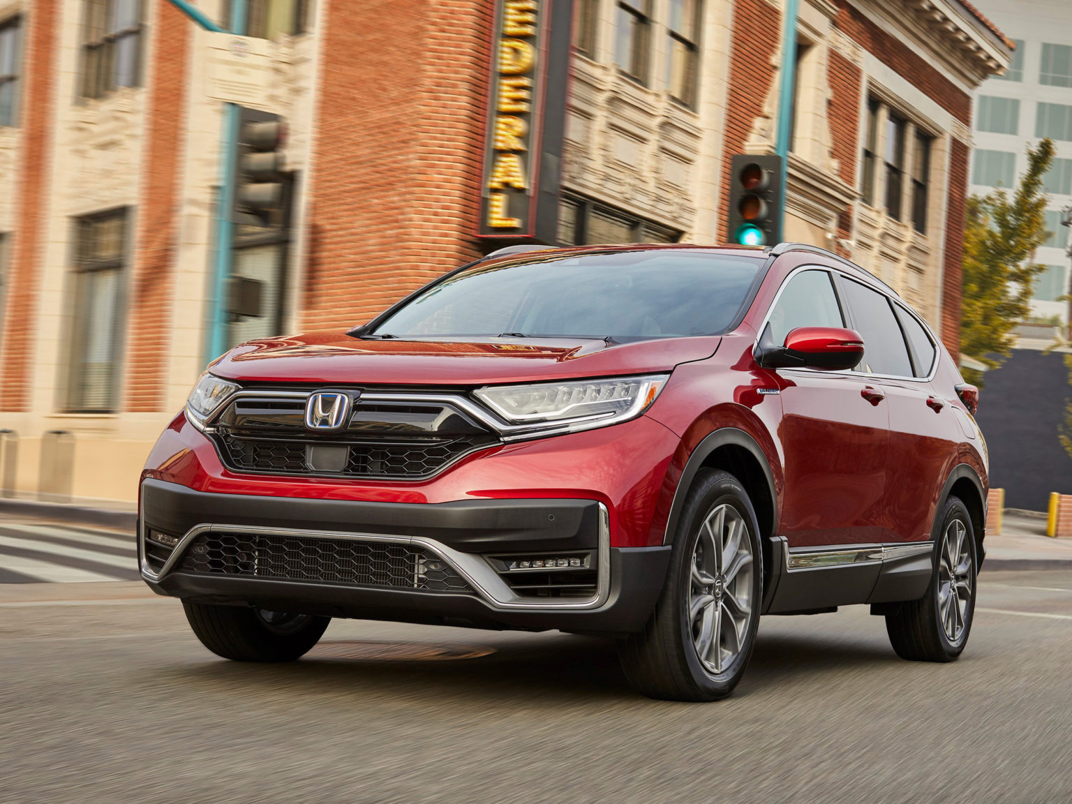 The Honda CR-V Hyrbid is new to the lineup for 2020.