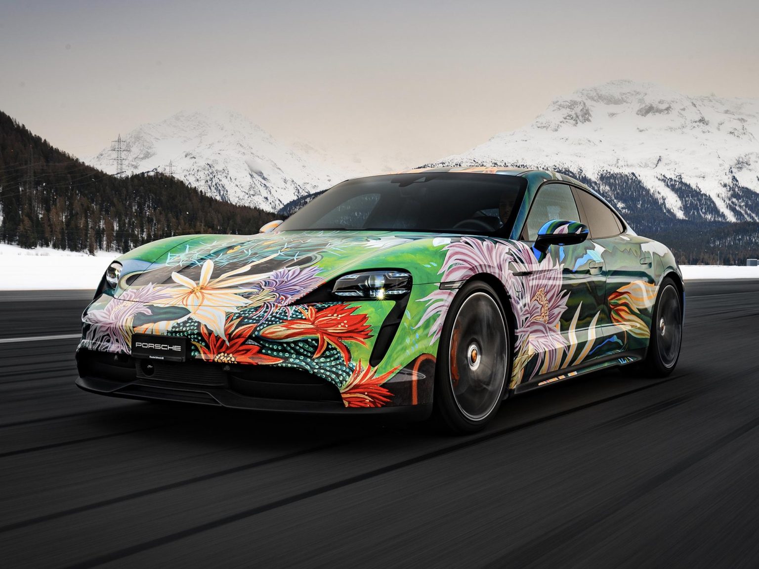 This unique art car will be auctioned off in April.