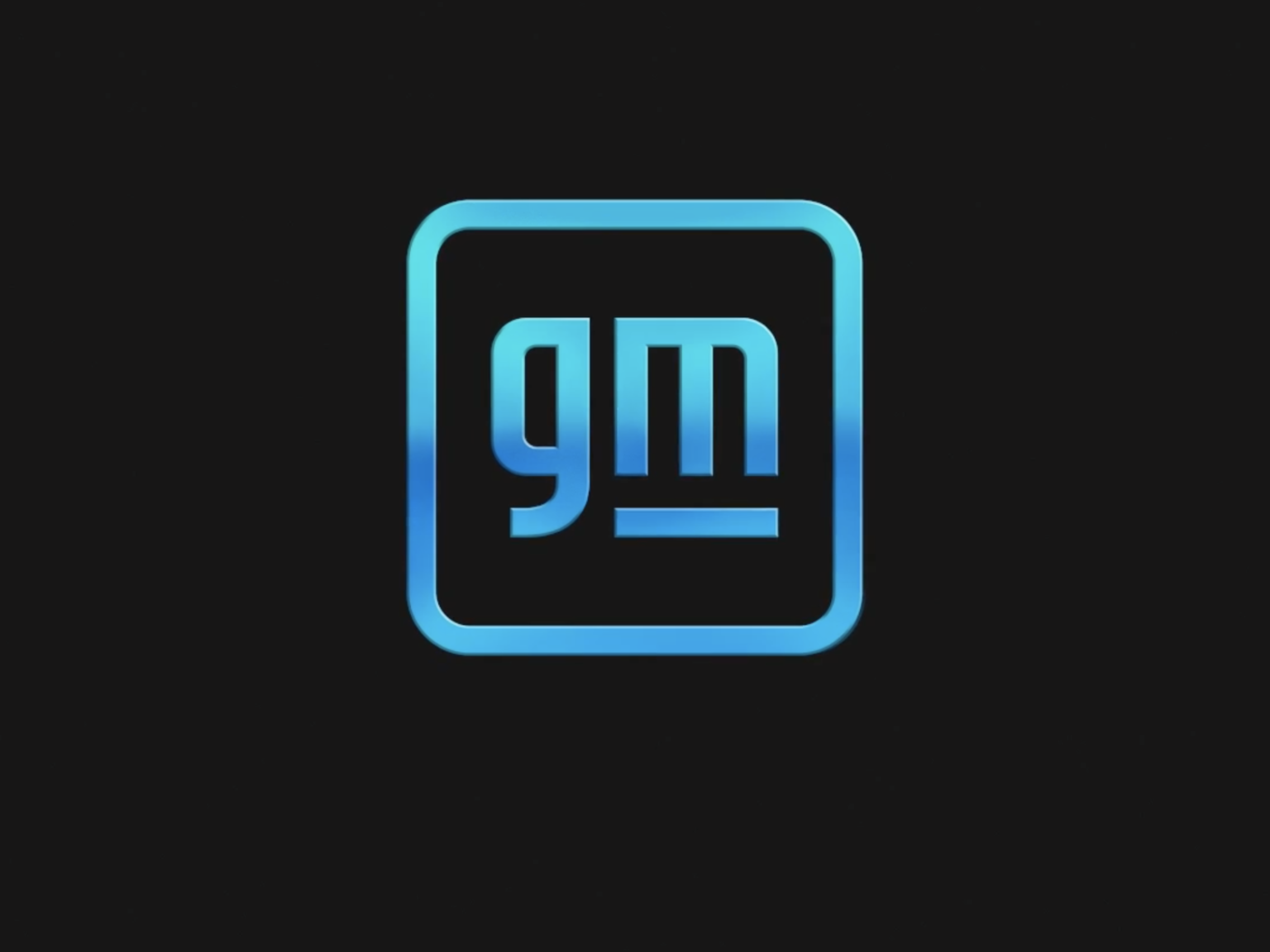 General Motors revealed a new logo today.