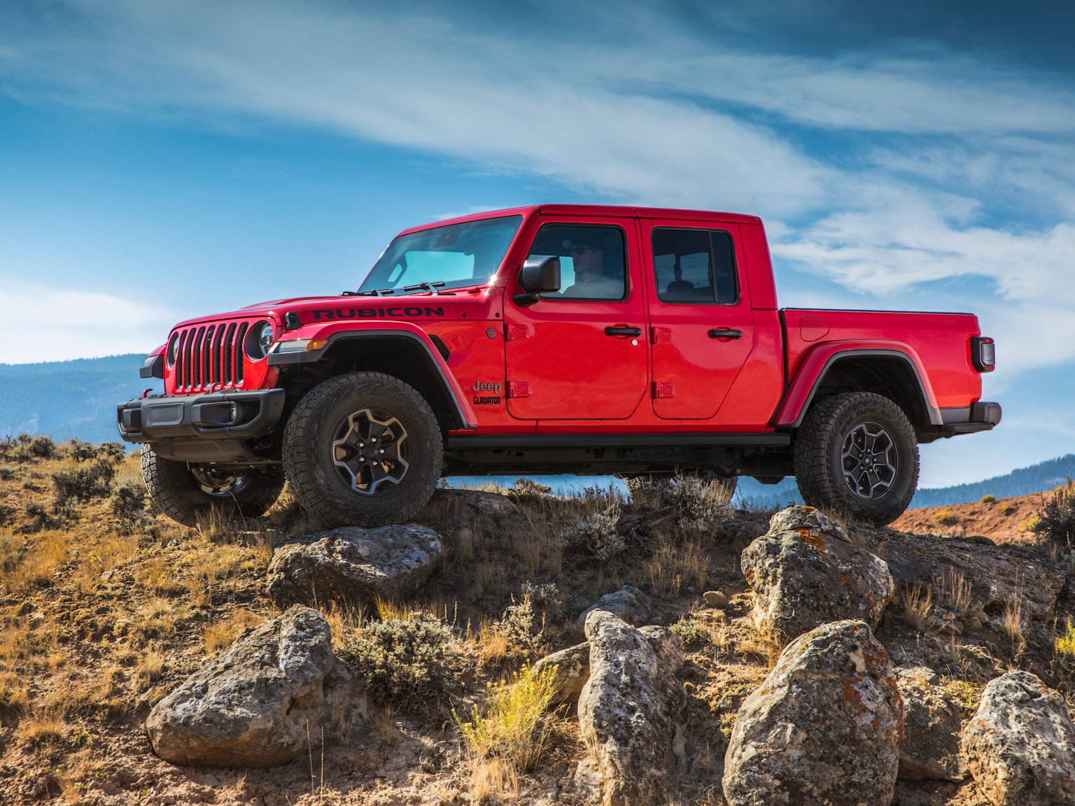 The Jeep Gladiator Rubicon is made to be trail-ready