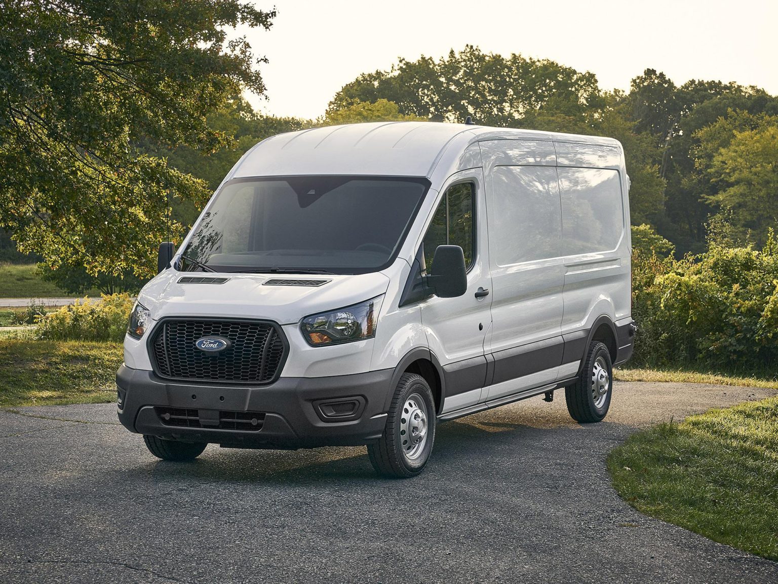 The Ford Transit offers more comfort than it looks like it should.