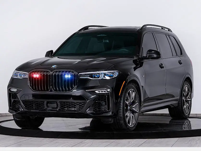 INKAS has armored a BMW X7, giving it the ability to withstand two simultaneous grenade attacks.