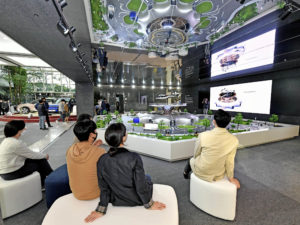 Hyundai has displayed the model in its headquarters, but will soon showcase it worldwide.