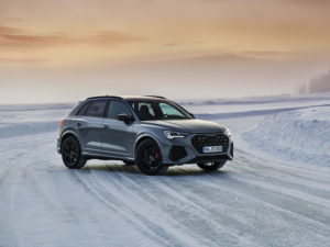 The RS Q3 is Audi's most performance-focused variant of its subcompact SUV.