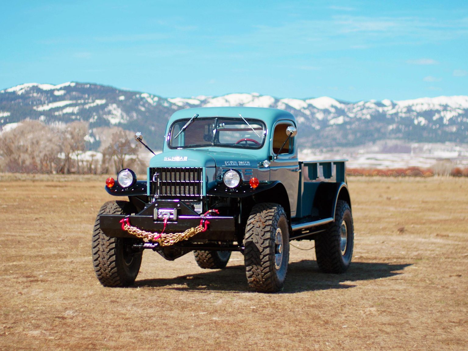 The winner of the Charles Schwab Challenge earns this resto-modded Dodge Power Wagon.