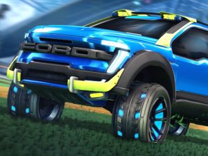 The Ford F-150 Rocket League Edition will soon be aviallbe to download.
