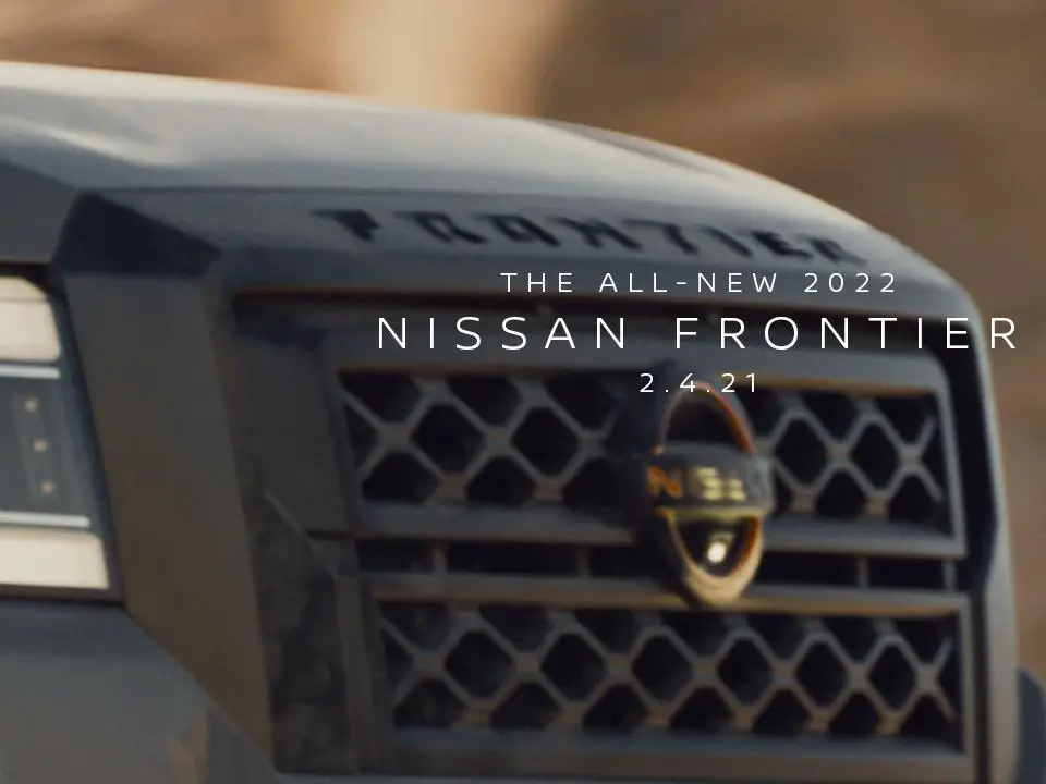 The 2022 Nissan Frontier will be unveiled in full this week.
