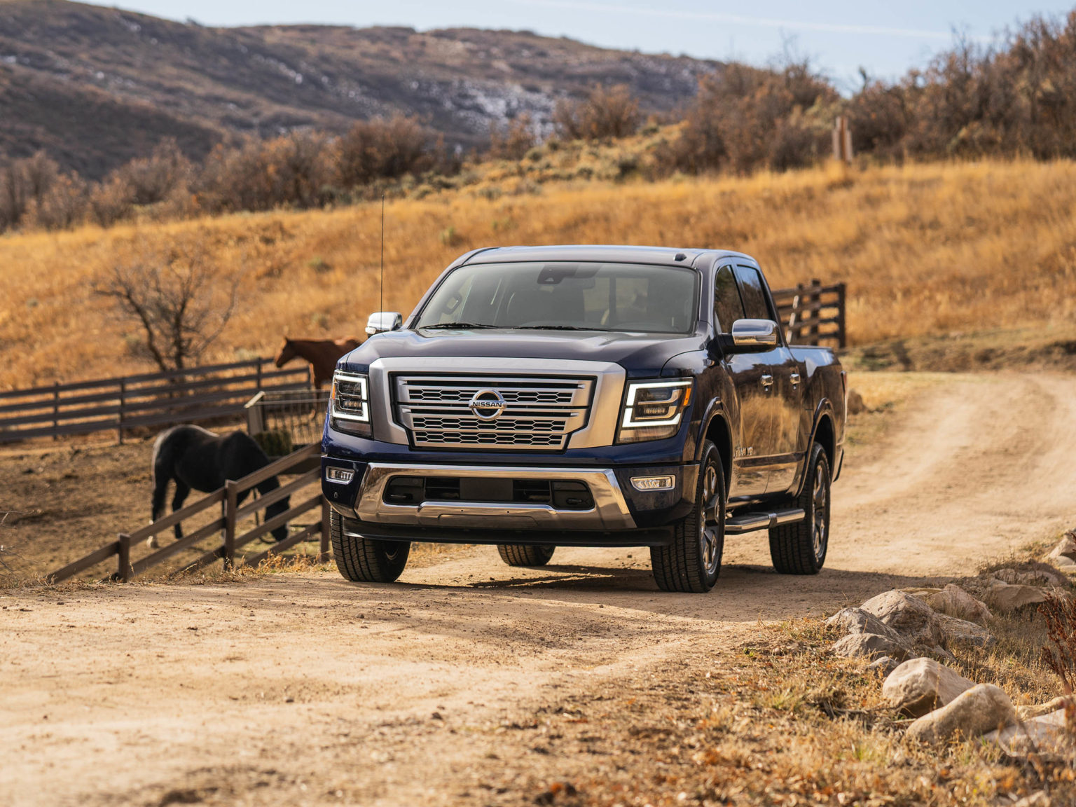 The Nissan Titan will be a carryover for the 2021 model year.