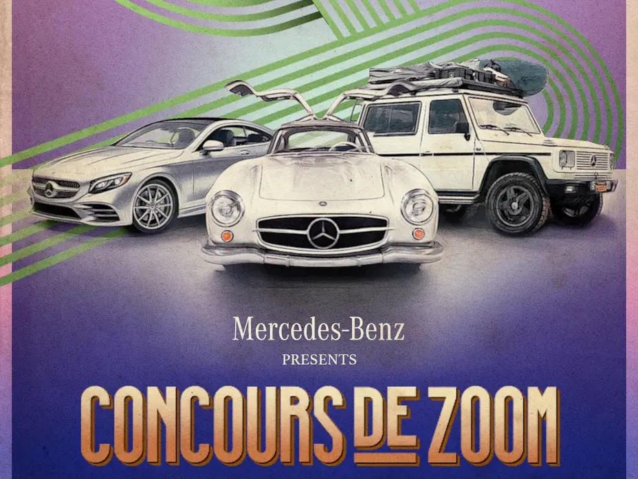 Mercedes-Benz hosted the first Concours de Zoom on May 1.