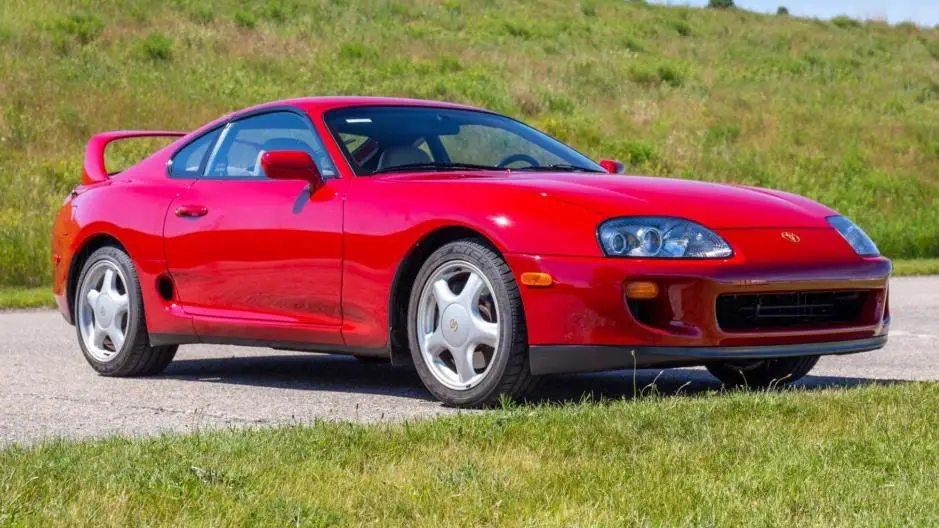 This car's auction price is already well past $100,000.