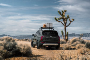 The Kia Telluride is competent on and off road.