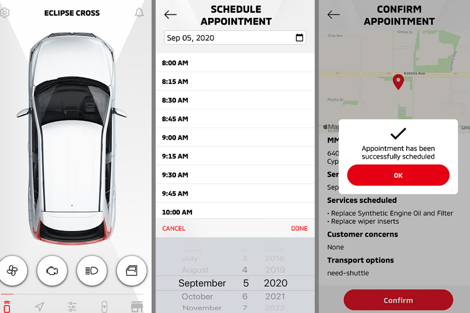 The new Mitsubishi Eclipse Cross used the Internet of Things to connect to the My Mitsubishi Connect app