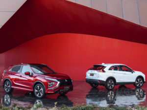 Mitsubishi has restyled the Eclipse Cross for the 2022 model year.