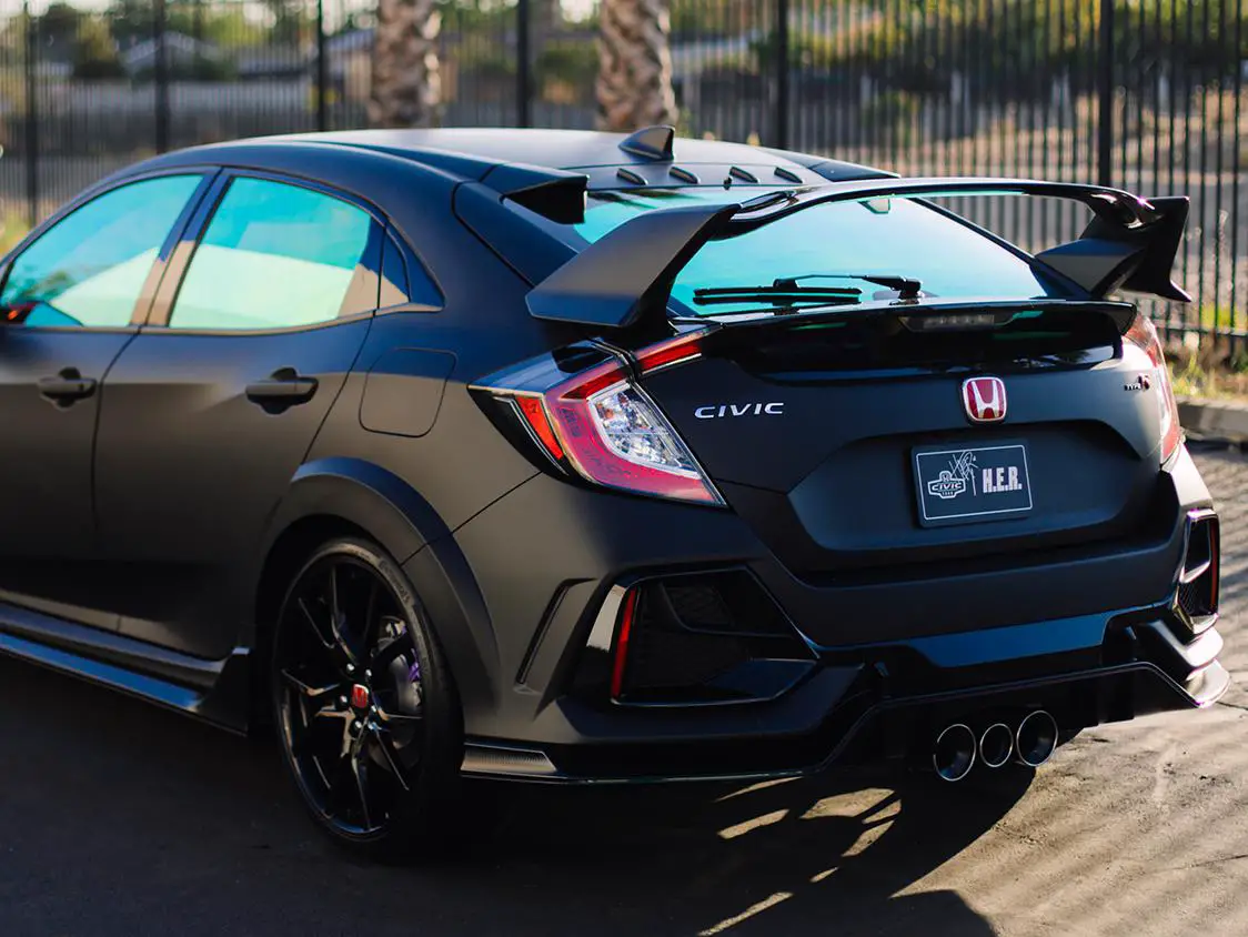 Musical artist H.E.R. has worked with Honda designers to customize a Civic Type R.