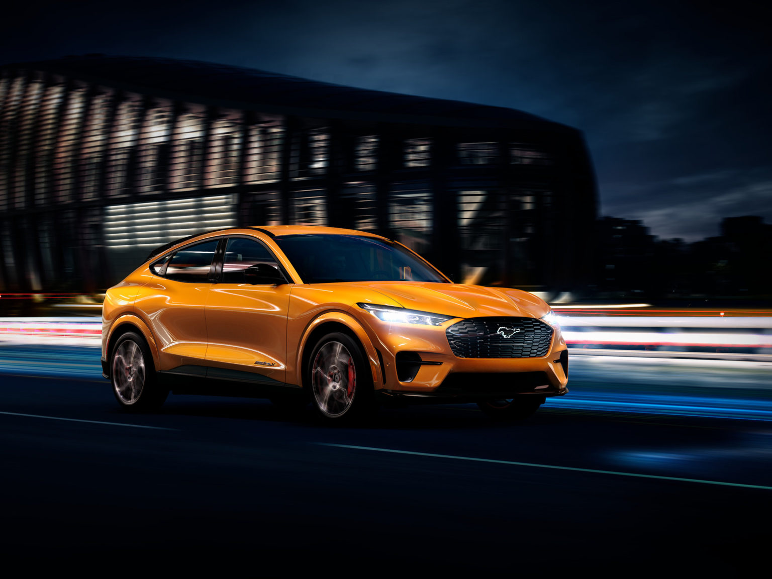 The Ford Mustang Mach-E GT will now be available in Cyber Orange.