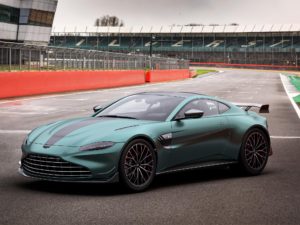 Aston Martin is offering the car as a coupe or roadster.