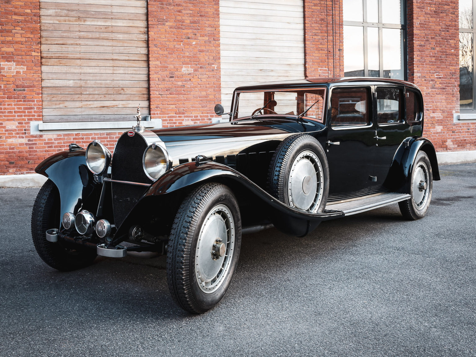 Bugatti Type 41 Royale Park Ward on display at Cité de l"Automobile national museum in Mullhouse.