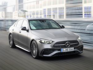 The Mercedes-Benz C-Class has been redesigned for the 2022 model year.