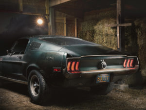 At the Barrett-Jackson Scottsdale Auction in Scottsdale, the Ford Mustang GT featured in the movie "Bullitt" sold for $3.4 million.