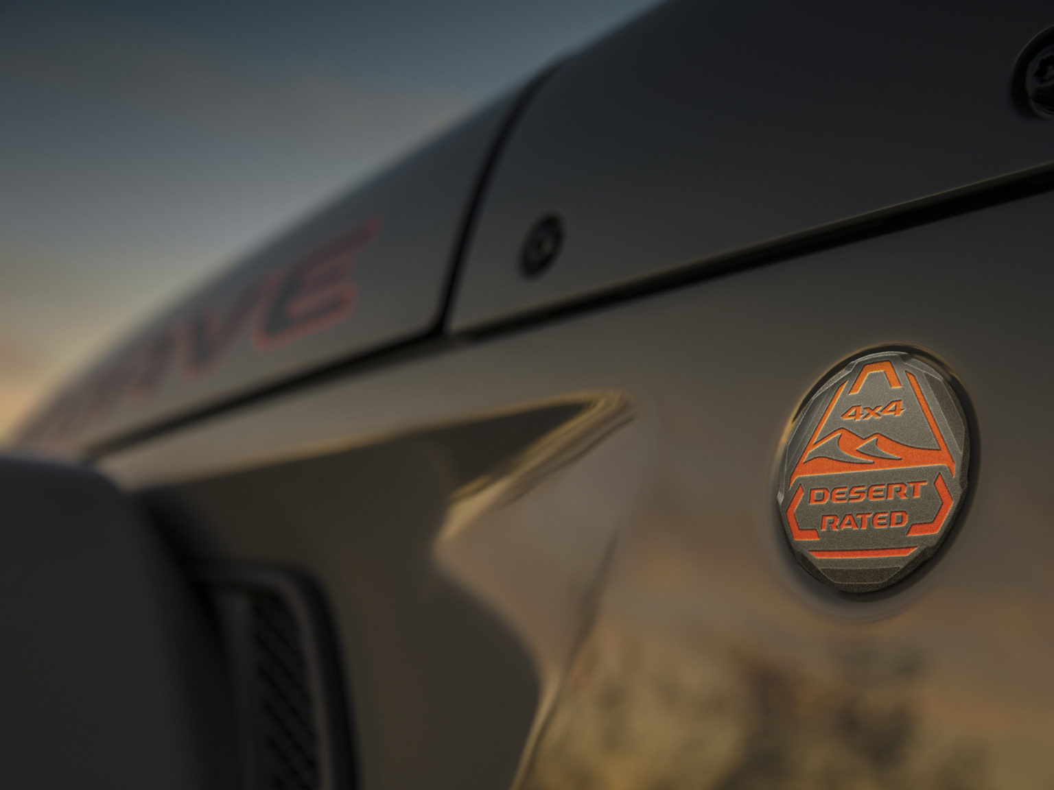 The Jeep Gladiator Mojave is the first model to wear the Desert Rated badge.