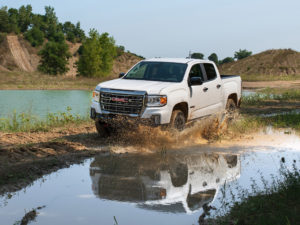 GMC added the Canyon AT4 to its lineup for the 2021 model year.